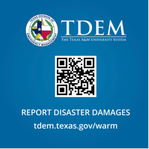 TDEM_QR_Report_Disaster_Damages