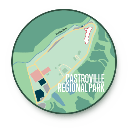 Garden of Roots location map