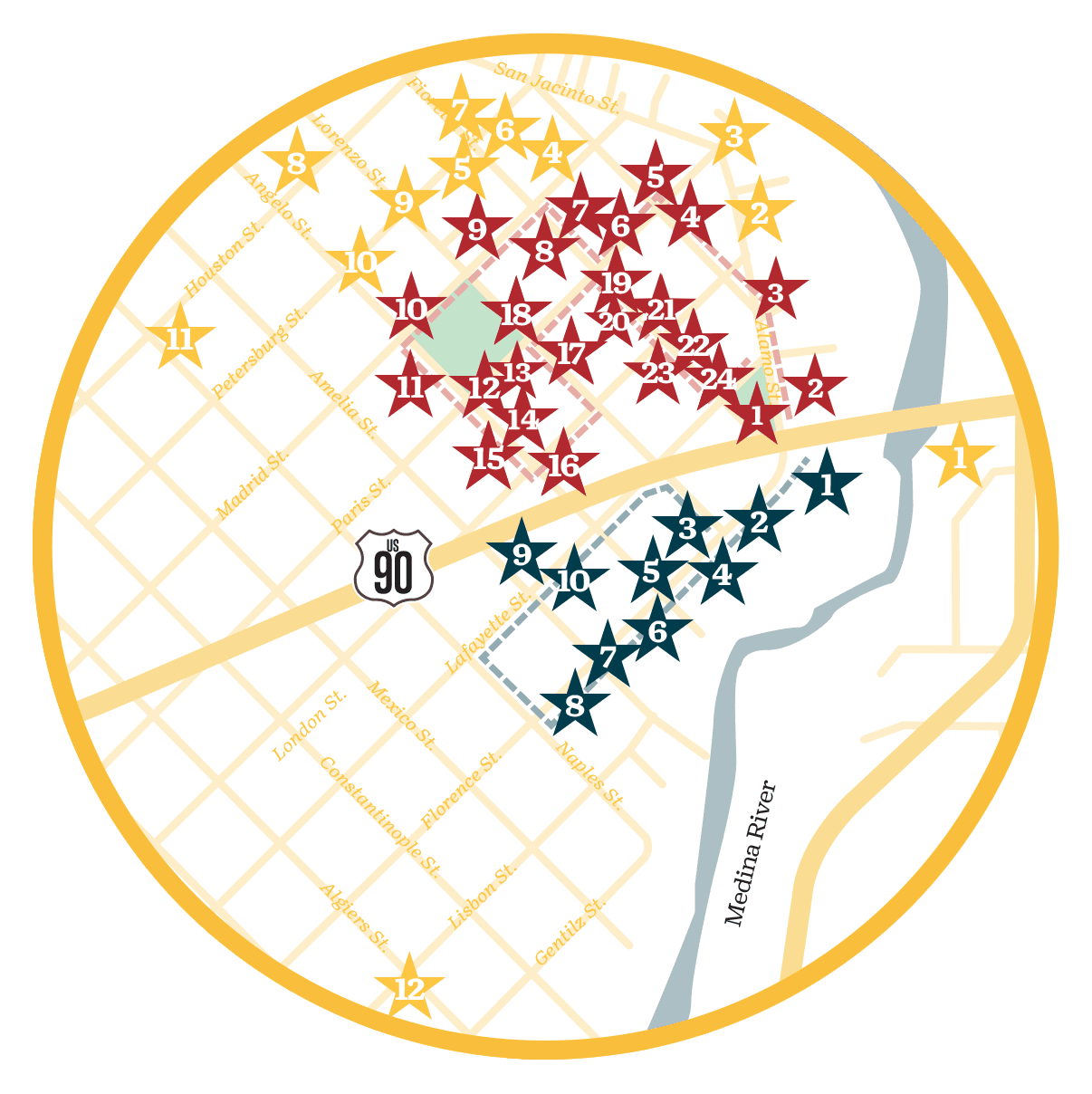 Historic Walking Tour Map